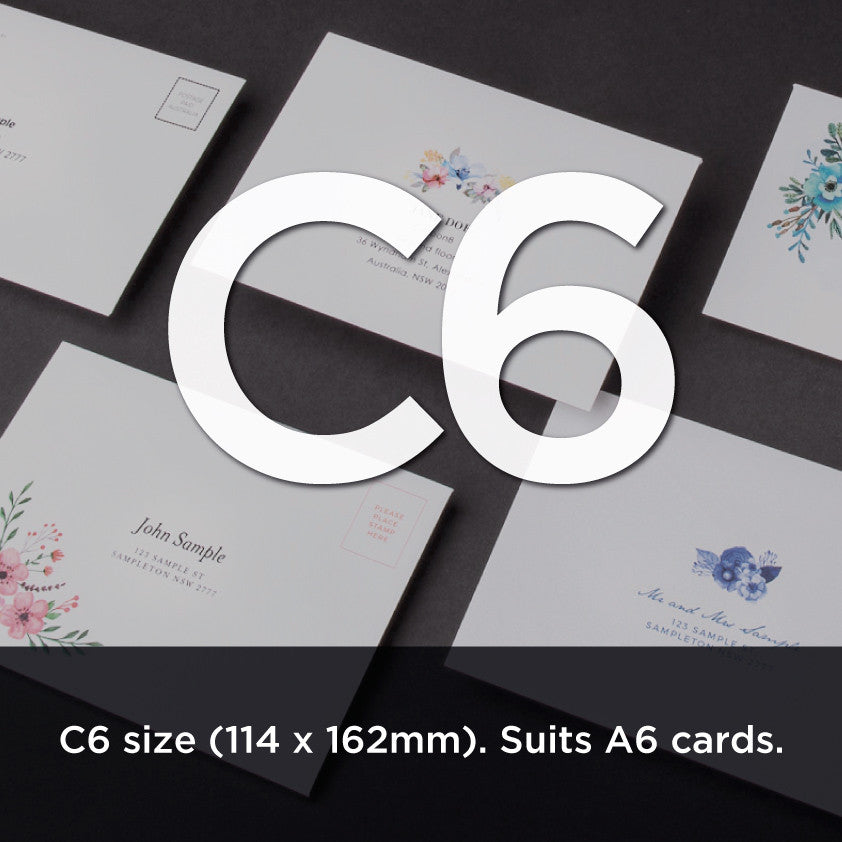 C6 Envelopes